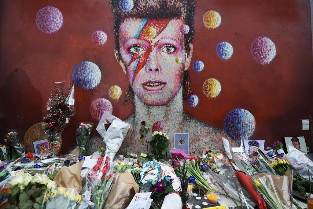 Brixton. David Bowies's mural