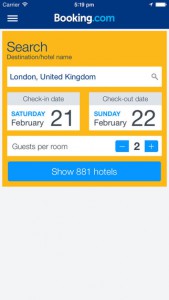 Booking app