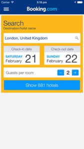 Booking app