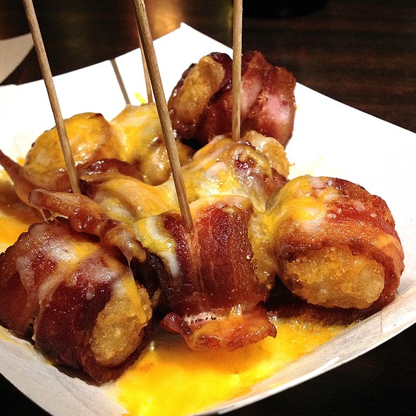 High Life Lounge. Bacon Wrapped Tater Tots
